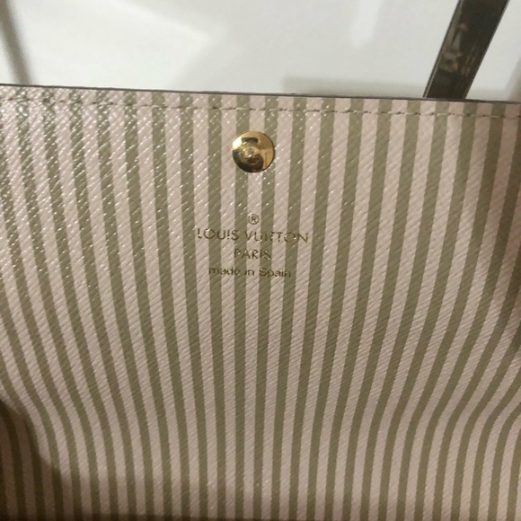 Louis Vuitton Damier Ebene Trunks & Locks  Sarah Long Wallet - Picture 4 of 10